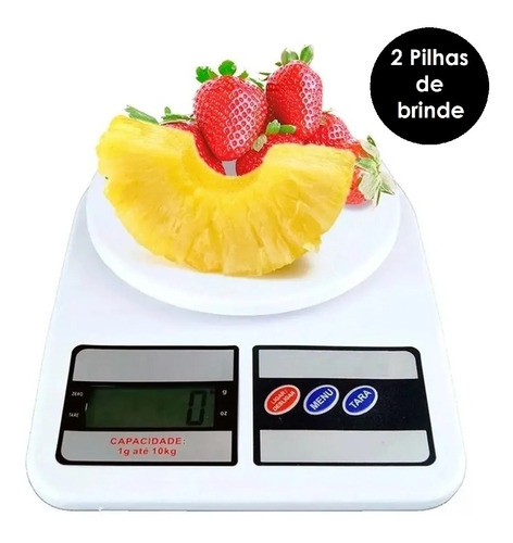 Balança Digital De Precisão Cozinha 10kg Nutrição E Dieta