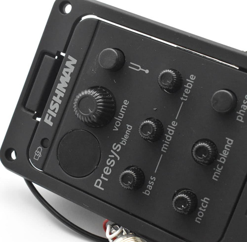 Captador Fishman Presys 301 Modelo Novo Timbre Profissional
