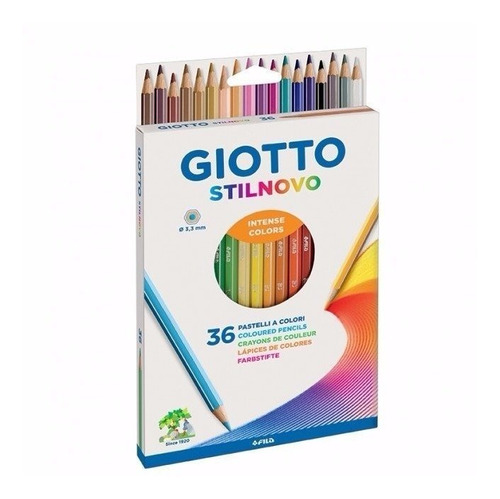 Lápices De Color Giotto Stilnovo X36 - Woopy