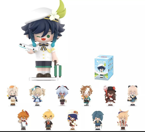 Genshin Impact Dress-up Dreams Figuras Pop Mart