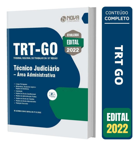 Apostila Trt Go - Técnico - Área Administrativa