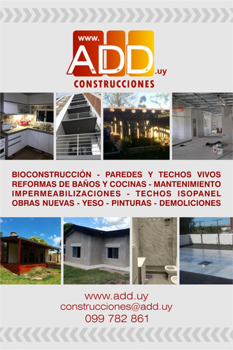 Construcciones Nuevas, Reformas, Impermeabilizaciones, Etc 
