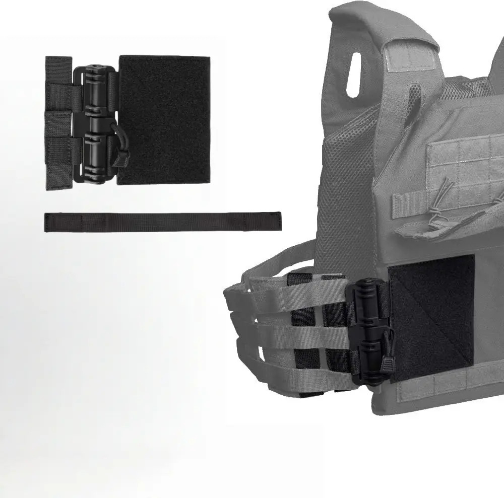 Kit de Hebillas de Liberación Rápida para Chaleco Táctico, Universal y Desmontable en Nylon Resistente