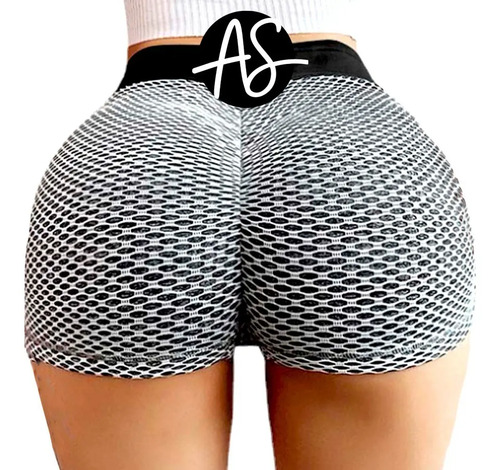 Short Mujer Frunce Levanta Cola Deportivo Drapeado Push Up | MercadoLibre