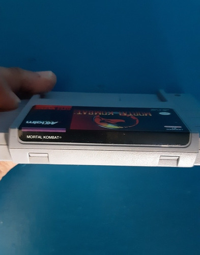 Mortal Kombat Para Super Nintendo Snes Original (Usado)