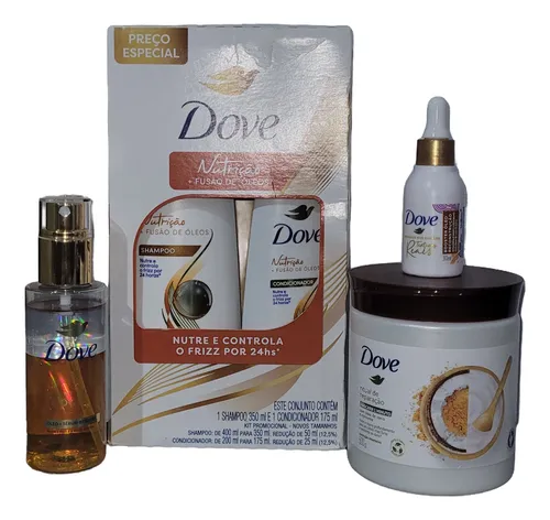 Pack Dove Nutrición Y Reparación 5x1