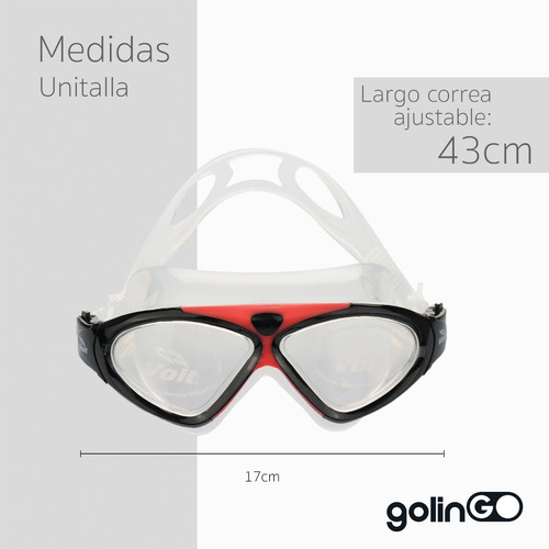 Goggle Voit Ultra Deportes Natación G-395 Competencia