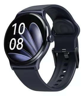 Haylou Solar Lite Smartwatch, 1,38 Gran Pantalla A Color, Bisel Circular Metálico, Bluetooth 5,3, Ip68, Control Táctil Y Botón Lateral, Carátulas Personalizadas, Azul Oscuro