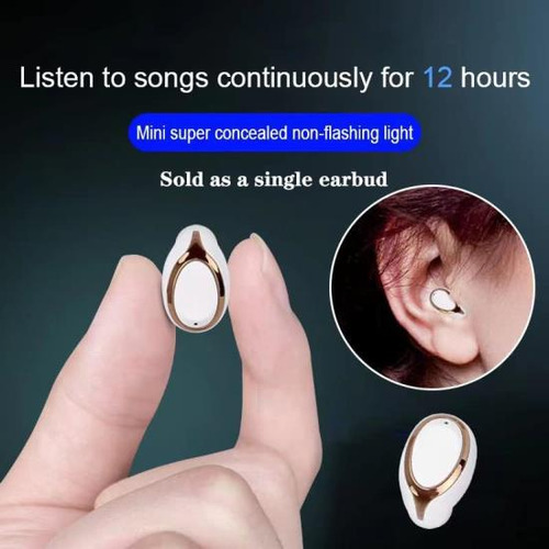 Auricular Bluetooth Aiyiben, Mini Invisible Y Discreto
