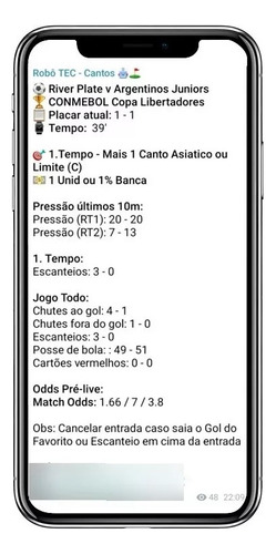 Robo Tips Cantos + Tips Futebol Trader Esportivo Vitalício