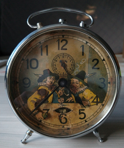 Relógio Despertador Antigo Junghans Germany (ver Descrição)