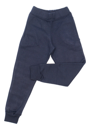 Pantalon Jogging Chupin Para Niño Friza Algodon Poliester 