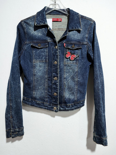 Campera De Jean Nevada Civony Impecable (Usado)