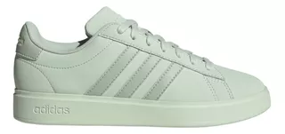 Tenis adidas Mujer Dama Casual Verde Grand Court 2.0