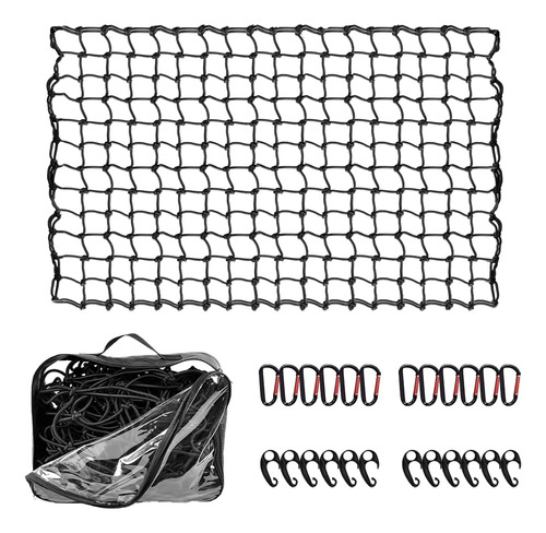 Red De Carga De 4 X 6 Pies Para Cama De Camioneta, Se Estira