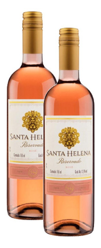 Kit 2 Vinho Santa Helena Rosé 750ml