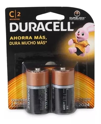 Pilas alcalinas C - Pilas Duracell