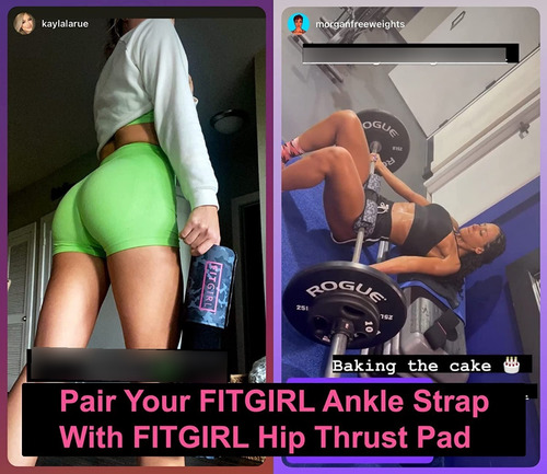 Par De Tobilleras Rosas Para Entrenamiento De Piernas, Gym Rosa