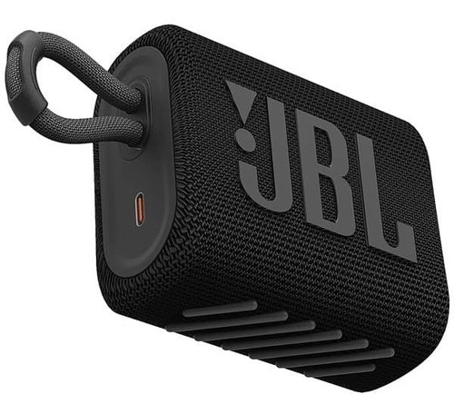 Caixa De Som Jbl Go3 Bluetooth Preto 4,2w Original