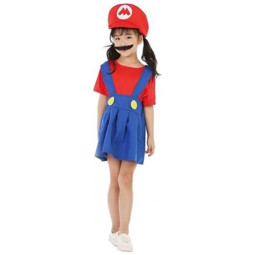 Disfraz Mario Bross -luigi  Mujer- Niñas - Bebe Halloween