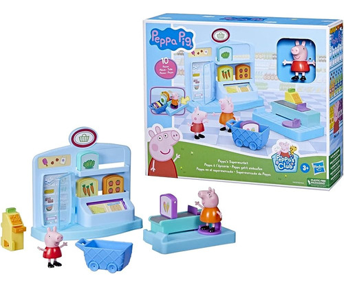 Peppa Pig Peppas Adventures Peppas Supermarket Playset Jugue