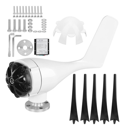 Kit Generador De Turbina Eólica 200 W Para Hogar Y Solar