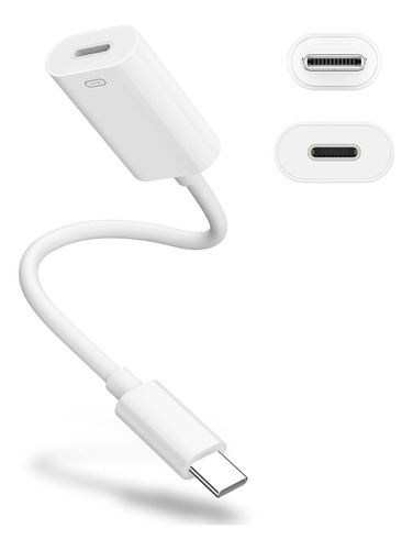 Jiunai Adaptador Usb-c A Lightning, Adaptador De Carga, Adap