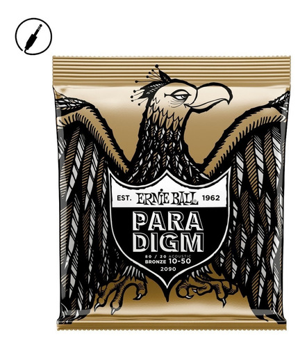 Encordado Acústica Ernie Ball 2090 Paradigm 10/50 - Plus