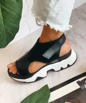 Comprar Sandalia De Cuero Mujer Bilbao Mujer Comodas Deportivas Urb