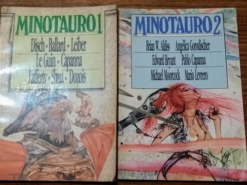 Lote X 2 Revistas Minotauro  1983 N°1  Y 2 Ciencia Ficción