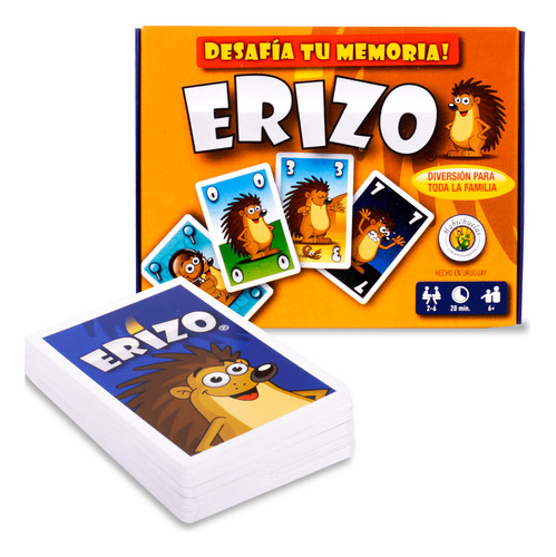 Juego De Mesa Habichuelas Erizo Memoria 2-6 Jugadores El Rey