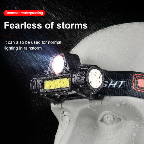 Faro Led Para Pesca Nocturna, Linterna Frontal Para Acampar