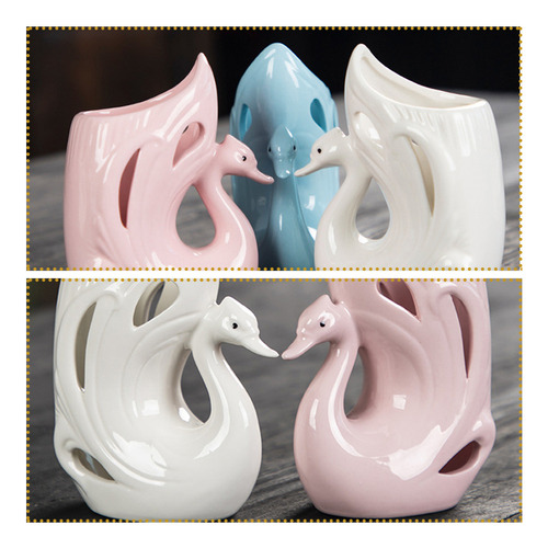 Maceta Calada Con Forma De Cisne, Maceta