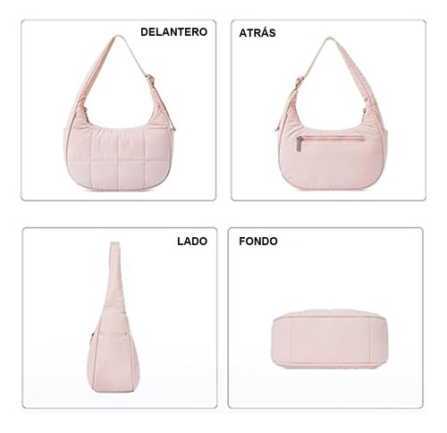 Bolso De Mujer Con Correas Ajustables Para Un Solo Hombro
