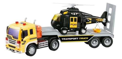 Camion A Pila Con Helicoptero Esc 1:16 Ploppy.6 362070