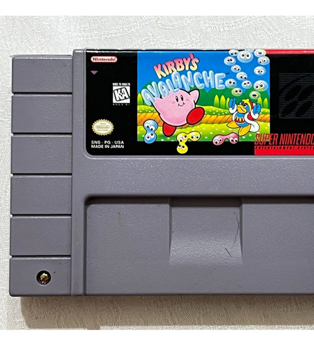 Id 743 Kirby Avalanche Snes Original Super Nintendo