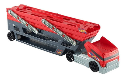 Hot Wheels Mega Hauler Juguete Transportador Truck Xtreme P Personaje Rojo