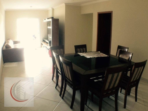 Imagem 2 de 23 de Apartamento Com 3 Dormitórios À Venda, 130 M² Por R$ 700.000,00 - Canto Do Forte - Praia Grande/sp - Ap1213