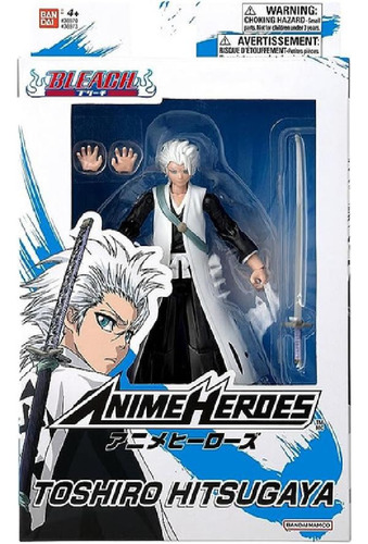 Libro - Figura Anime Heroes Bleach - Toshiro Hitsugaya 17 C