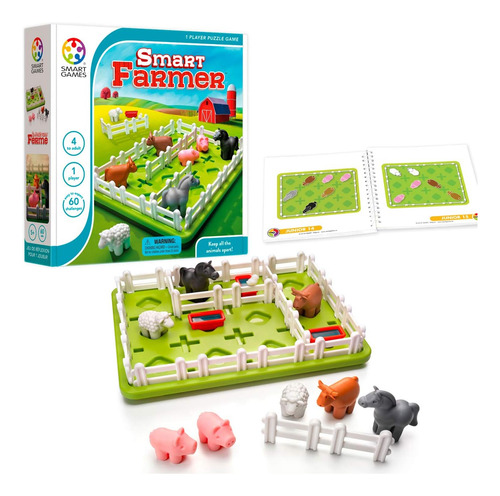 Smartgames Smart Farmer Juego De Mesa, Un Divertido Juego De