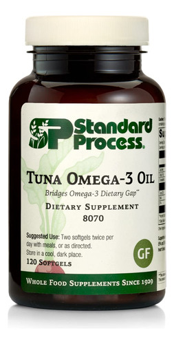 Standard Proceso Atun Omega-3 aceite 8070 120 perlas