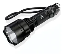 Comprar Linterna Táctica De Alta Potencia 8000 Lúmenes Recargable Linterna Negro Luz Luz Blanca