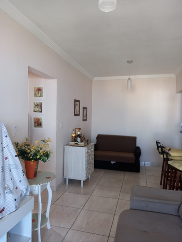 Imagem 10 de 14 de Apartamento 2 Dormitórios Mobiliado Com Vista Da Praia.