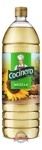 Aceite De Girasol Y Oliva X900ml Cocinero