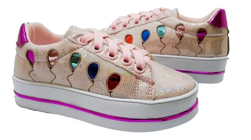 Tenis sales infantil plataforma