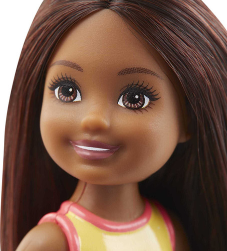 Boneca Barbie Club Chelsea Beach De 6 Polegadas Para Criança