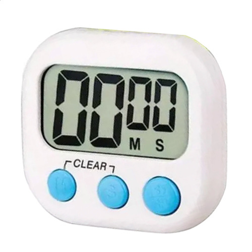 Reloj Timer Temporizador De Cocina Con Iman Y Apoya Mesada