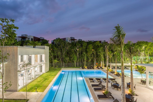 Venta De Terrenos En Senderos Poniente, Ciudad Mayakoba De 168 M2, Luxury