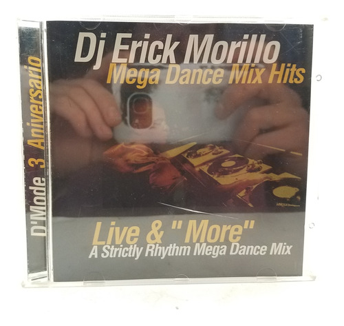 Dj Erick Morillo - Live & More - Acid Tech House Cd - Ex