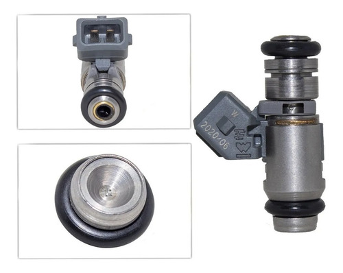 Imagem 3 de 3 de Kit 4 Bicos Injetor Gol Parati Polo Classic 1.6 1.8 Iwp044